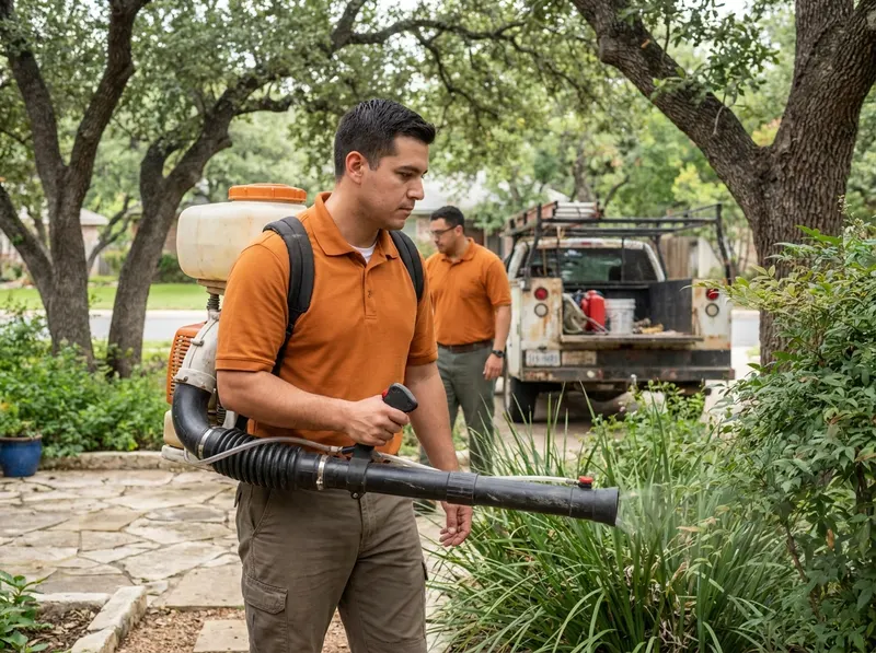 Mosquito and Biting Fly Yard Reduction in San Antonio, TX