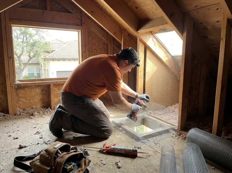 Rodent Exclusion and Attic Remediation in San Antonio, TX