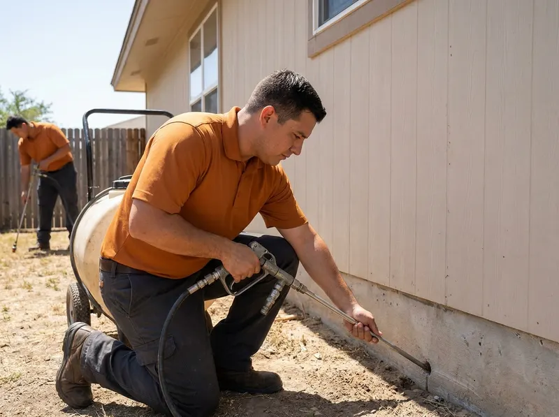 Subterranean Termite Barrier Treatment in San Antonio, TX